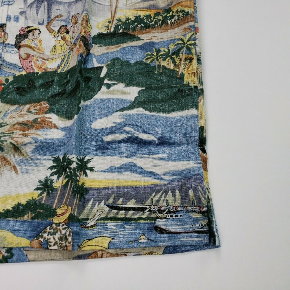 Reyn Spooner Mens Hawaiian Shirt Size Large Trans - Picture 3 of 8